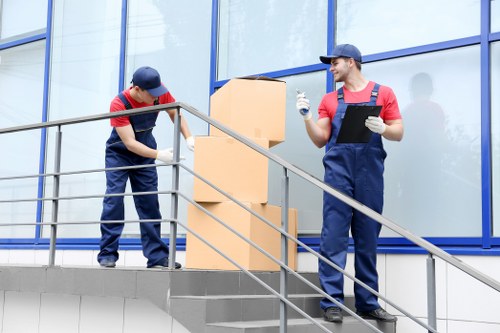 Image showing a safe and organised storage environment at Hayes Storage