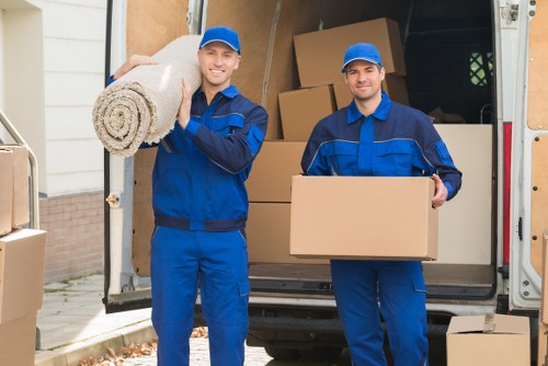 Clean and secure storage setting for personal and business belongings