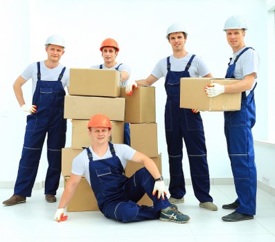 Commercial relocation in Hayes with office furniture and transport logistics