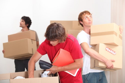 Secure storage space for student items in Hayes