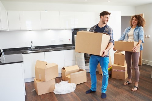 A well-arranged storage space representing practical organization