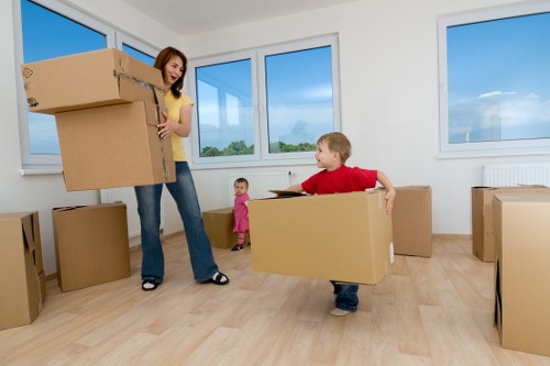 Clean and organised storage facility in Hayes