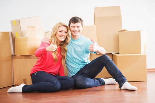 Hayes storage space used for moving house and renovation belongings